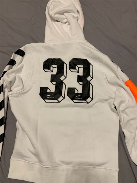 nike x off white hoodie white replica|pull nike x off white.